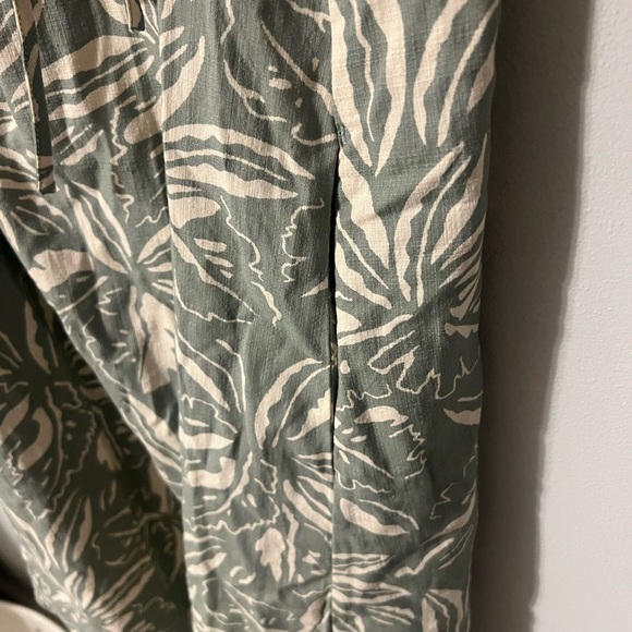 Limited Edition Patagonia Pataloha Green Tropical Print Sleeveless Dress Size 6 - Picture 7 of 11